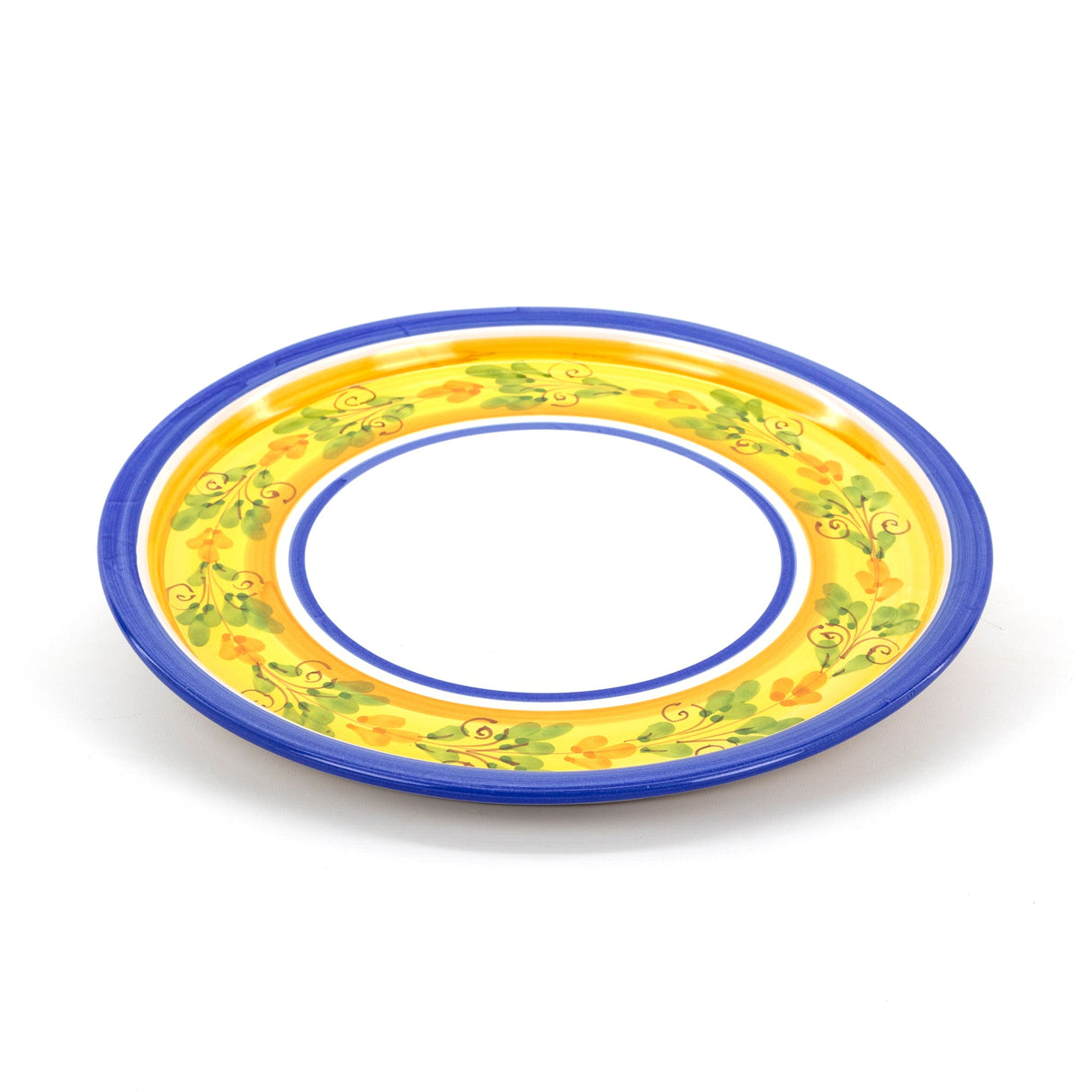 Antipastiera tonda 8 pezzi decoro FLORA