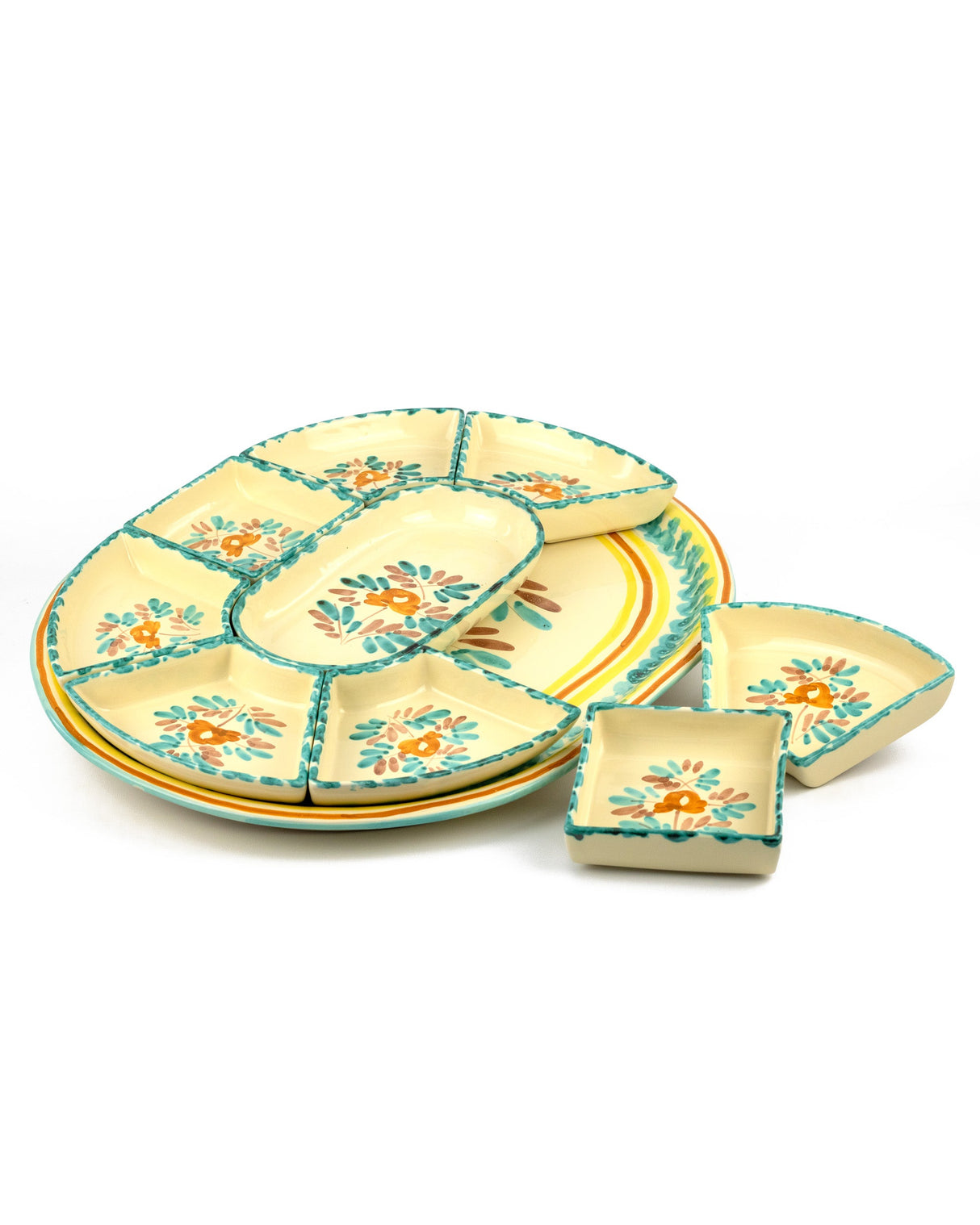 Antipastiera ovale 10 pezzi