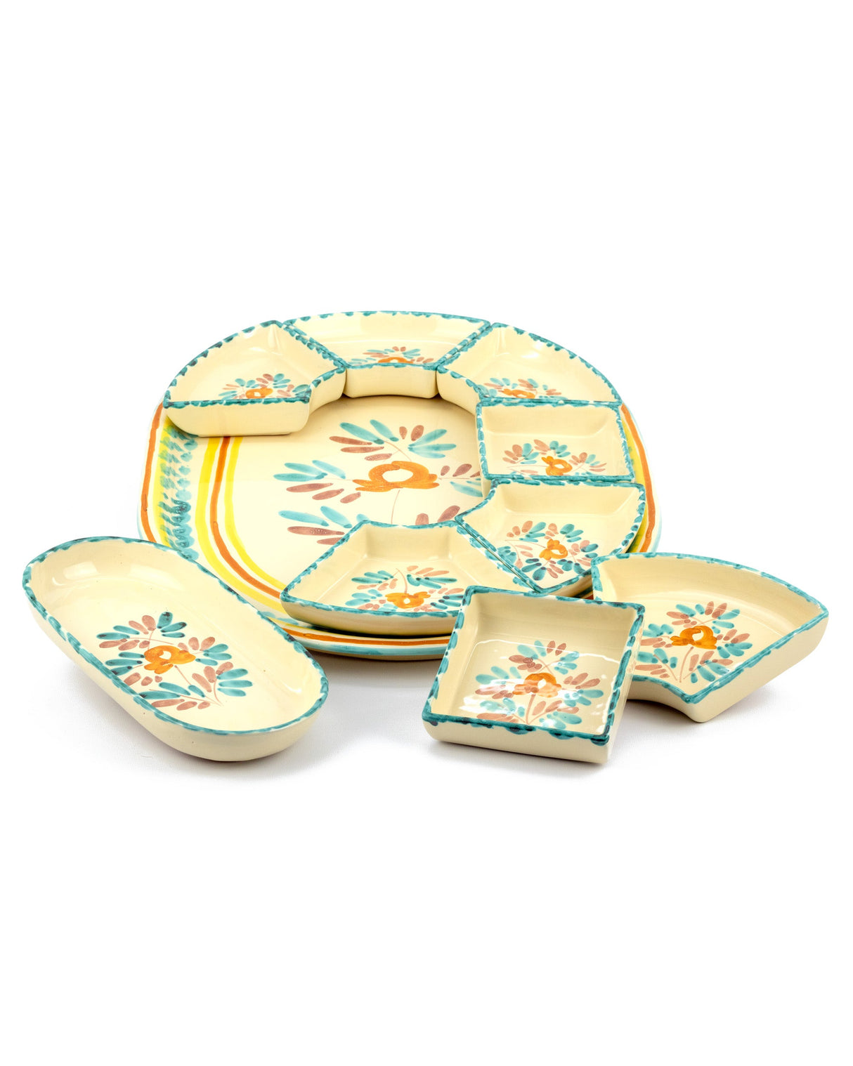 Antipastiera ovale 10 pezzi