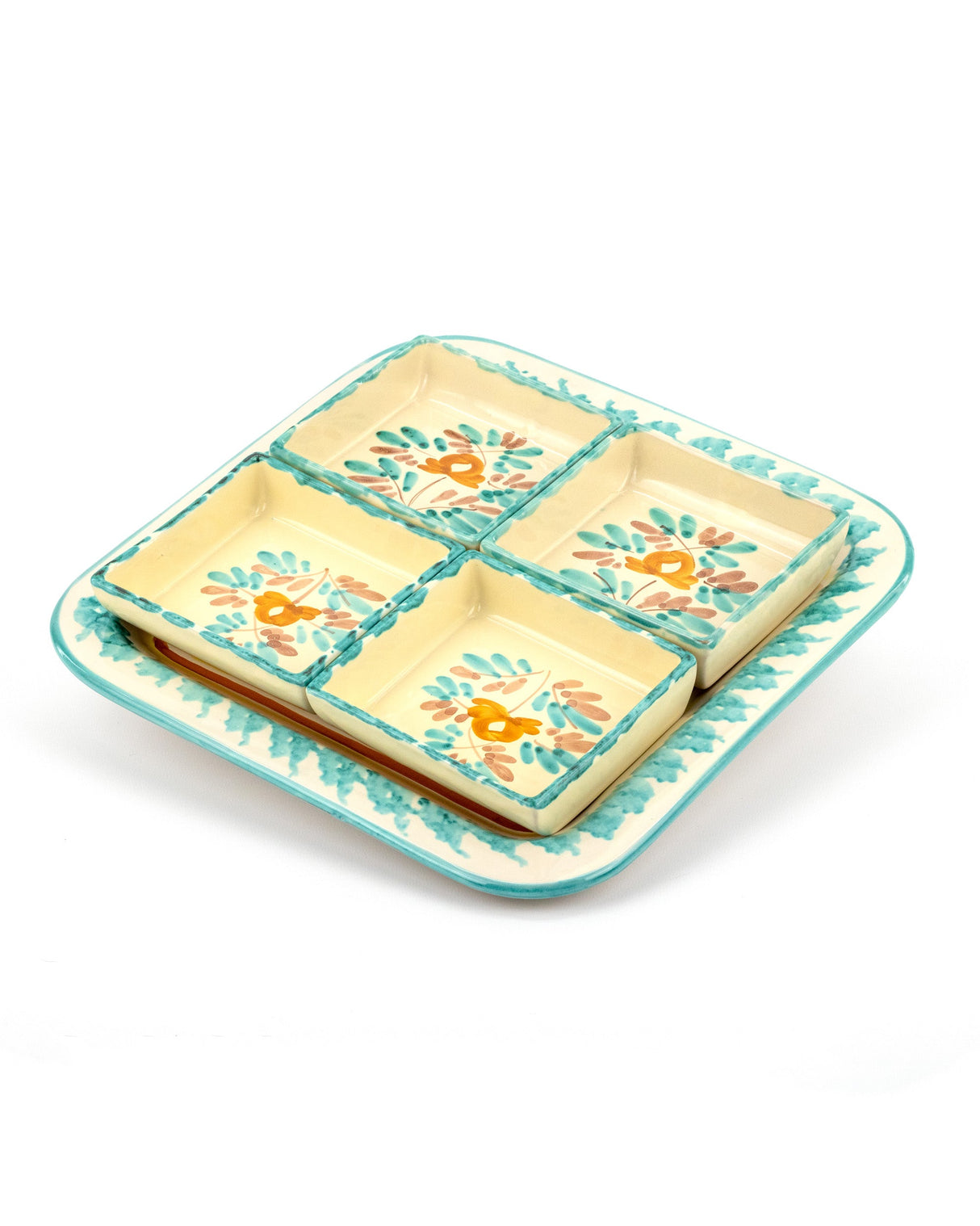 Antipastiera quadrata 5 pezzi