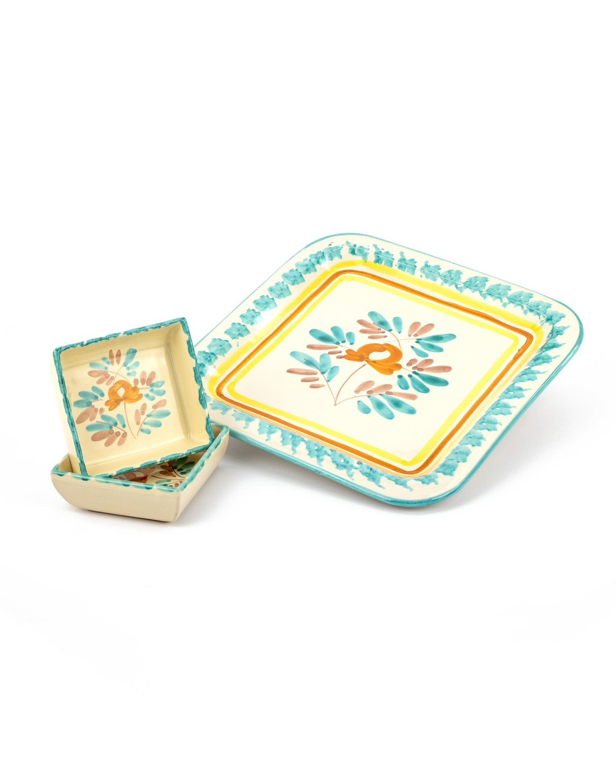 Antipastiera quadrata 5 pezzi