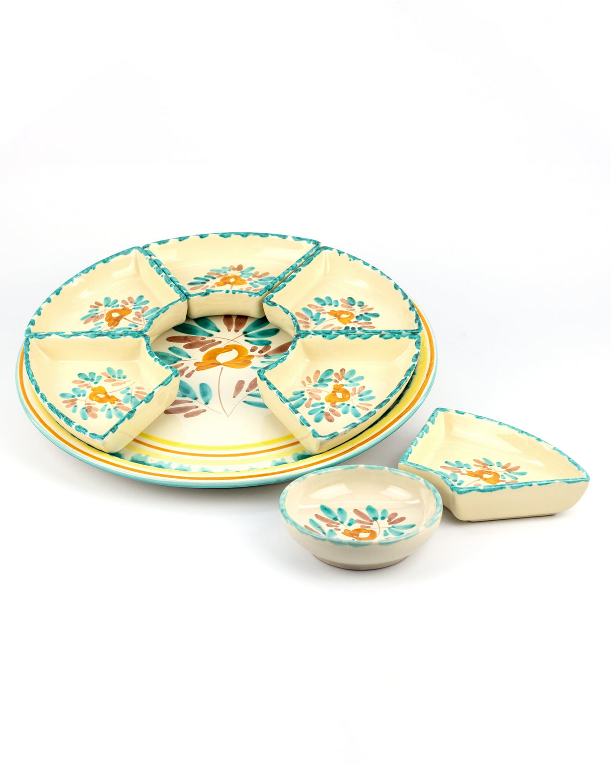 Antipastiera tonda 8 pezzi