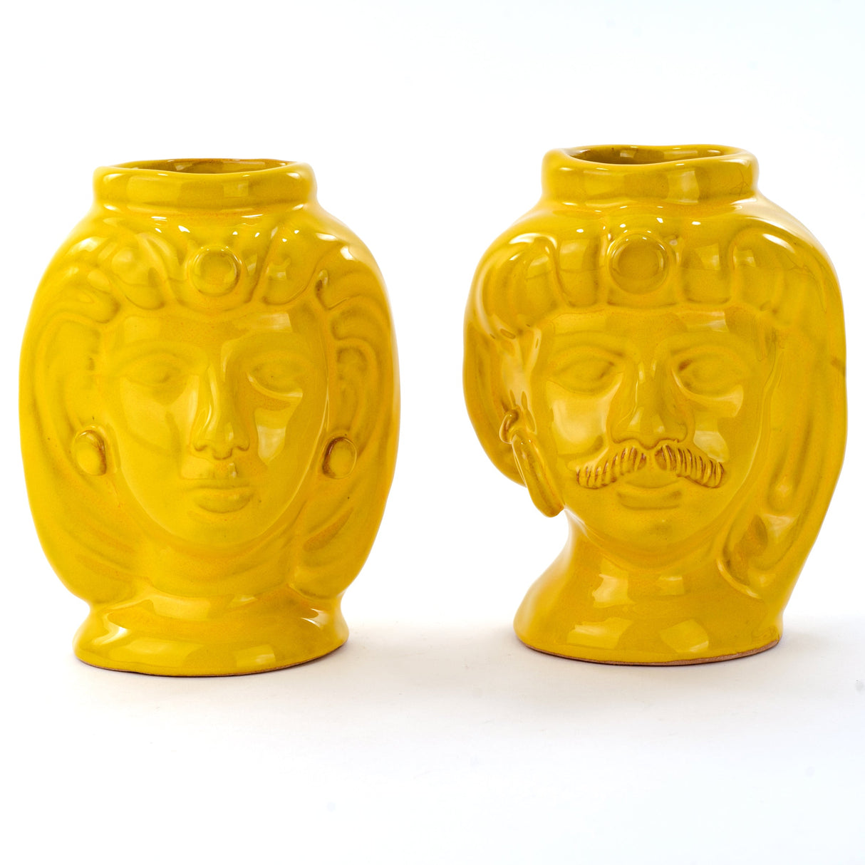 Teste di Moro H cm 16 tradizionali siciliane fatte a mano