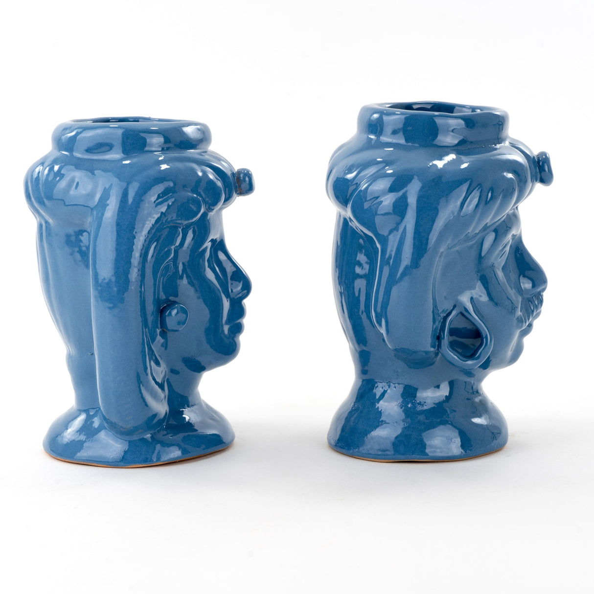 Teste di Moro tradizionali siciliane fatte a mano H cm 16