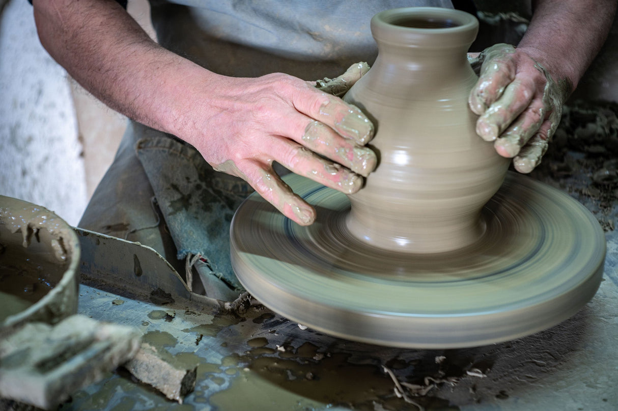 Vaso in Ceramica siciliana Fatto a Mano, ceramiche di Caltagirone
