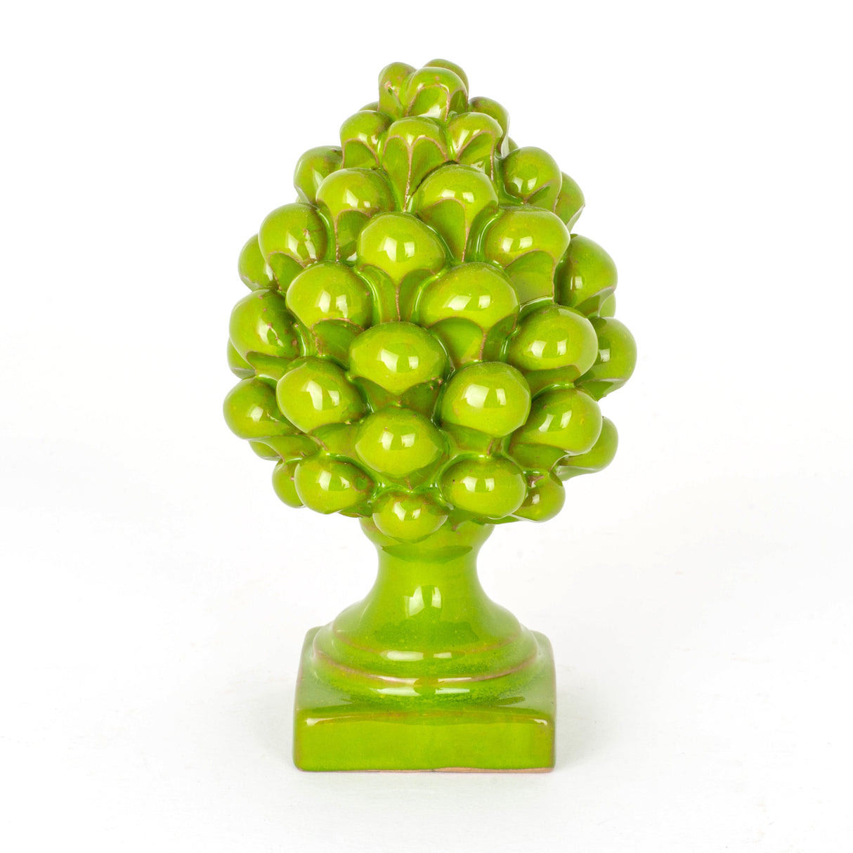 Pigna Tradizionale di Caltagirone H cm 14 in Ceramica Artistica Fatta a Mano