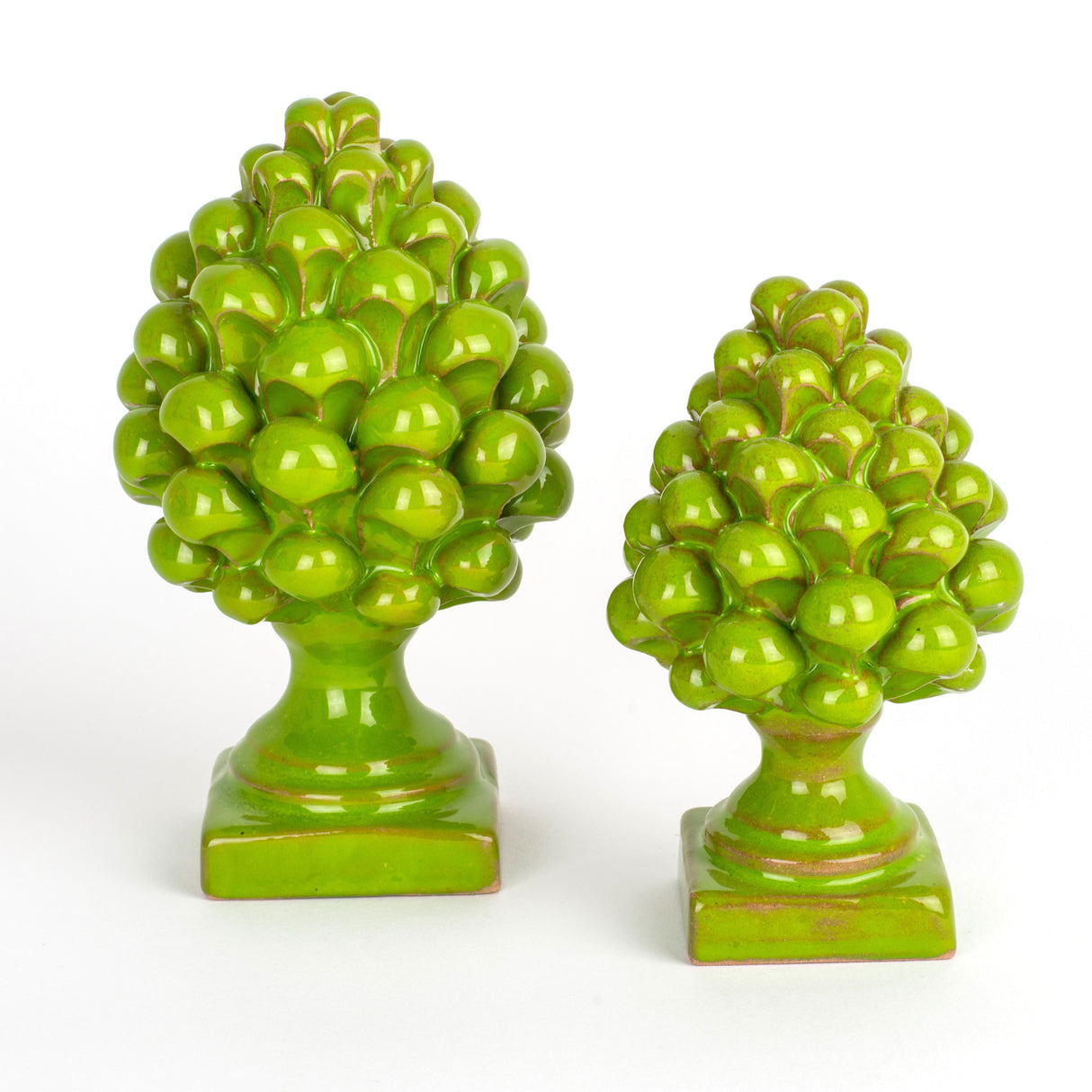 Pigna Tradizionale di Caltagirone H cm 14 in Ceramica Artistica Fatta a Mano