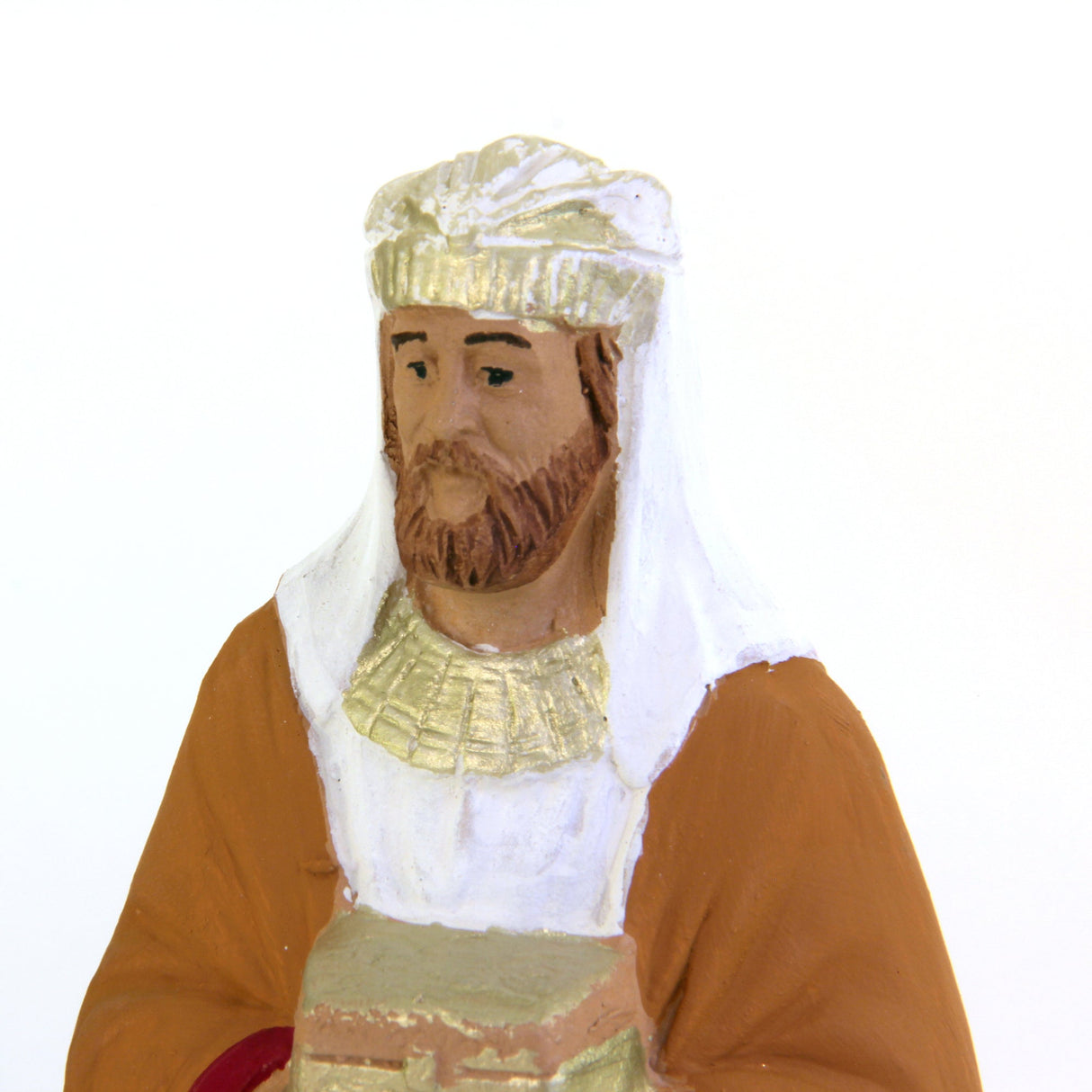 Set 3 Statuine Presepe Re Magi 3, presepe in terracotta dipinta a mano di Caltagirone, idee regalo di natale