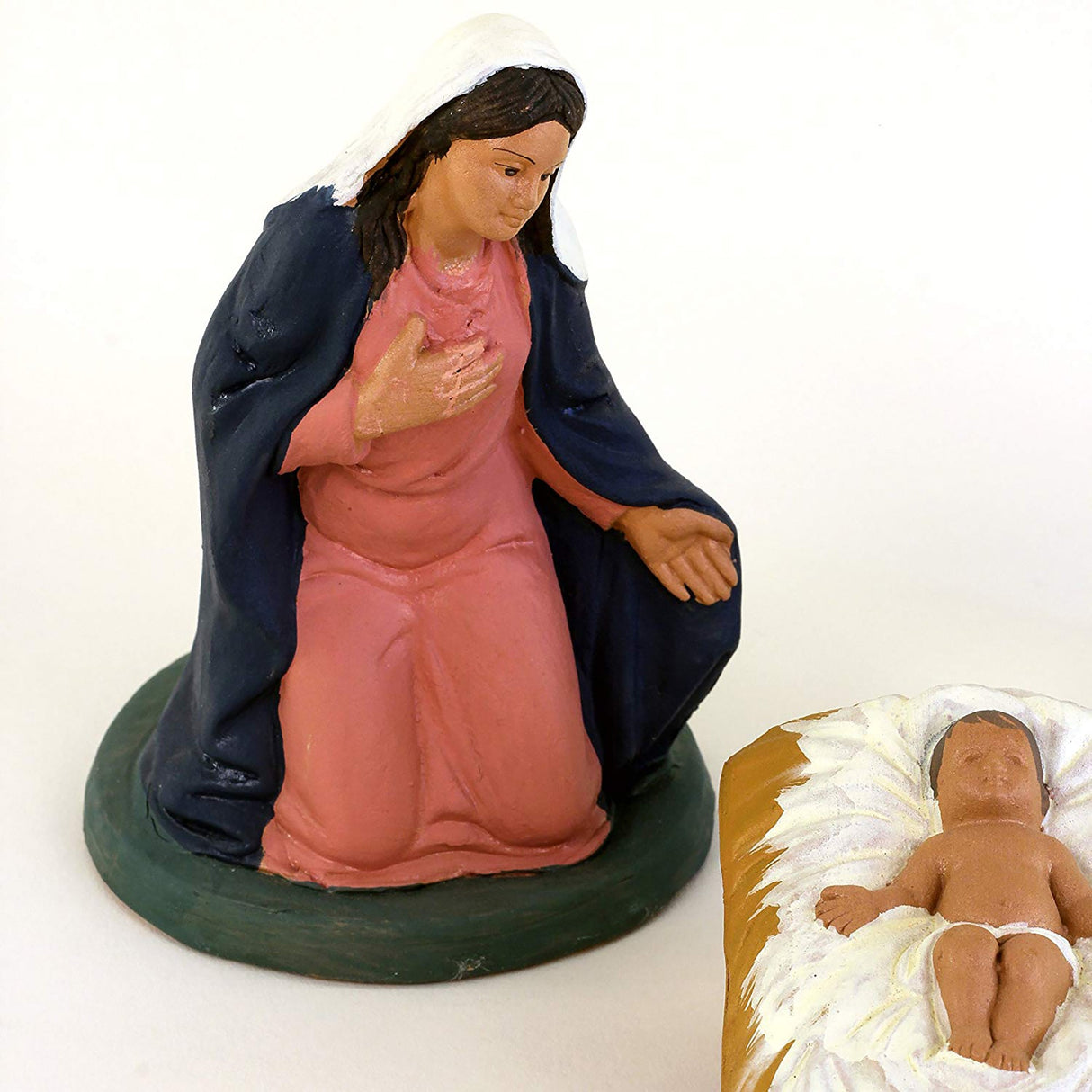 Terracotta Nativity Scene, Nativity Scene Figurines in Caltagirone Ceramics, Gift Ideas for Christmas 