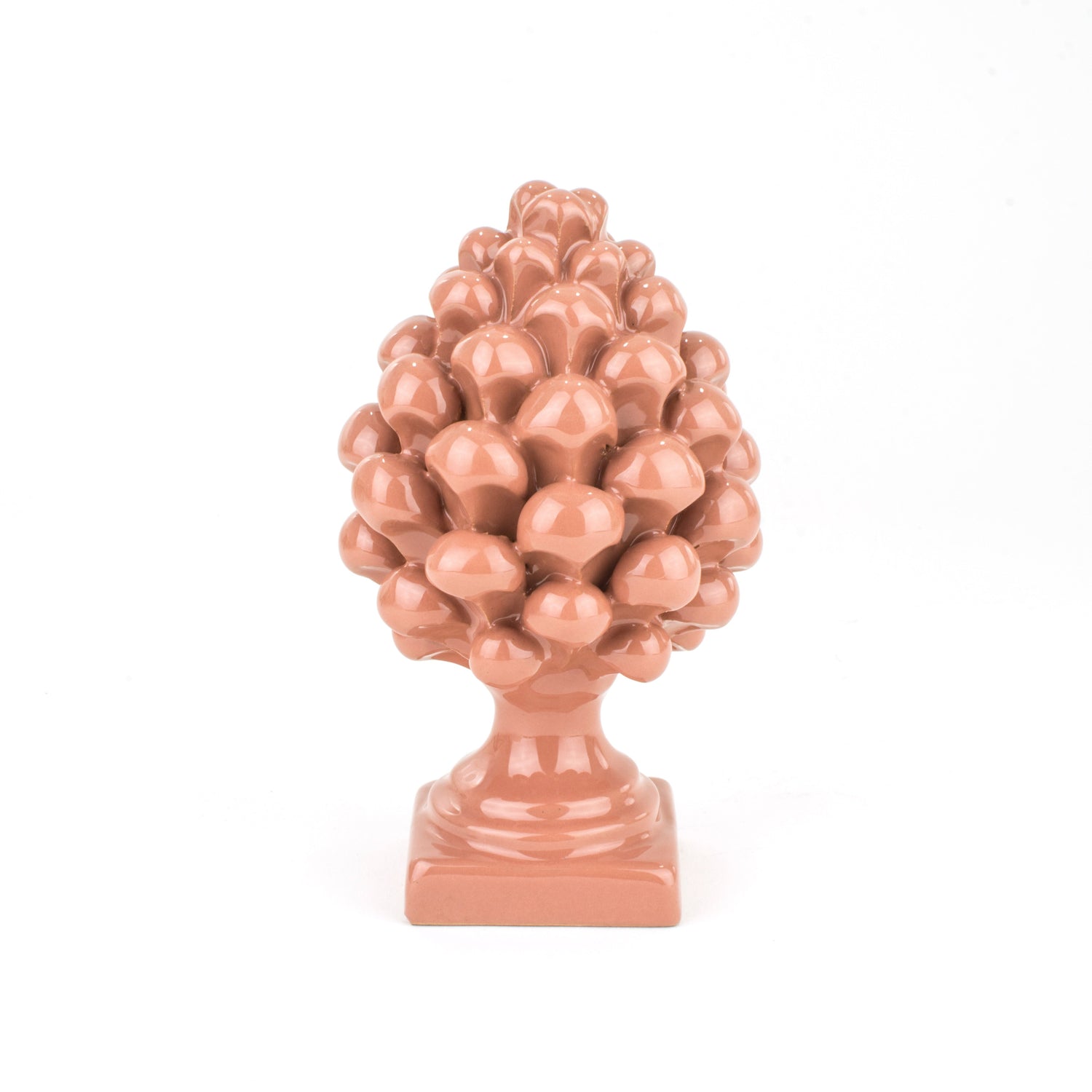 Pigna Tradizionale di Caltagirone H cm 14 in Ceramica Artistica Fatta a Mano