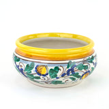 Caltagirone Ceramic Bonsai Pot Holder, Sicilian Ceramic 